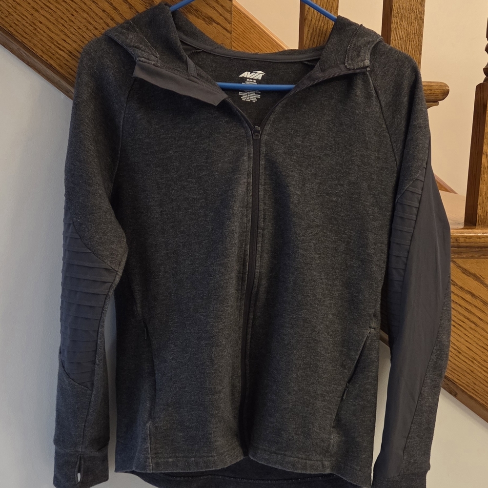 Avia Gray Zip-Up Hoodie